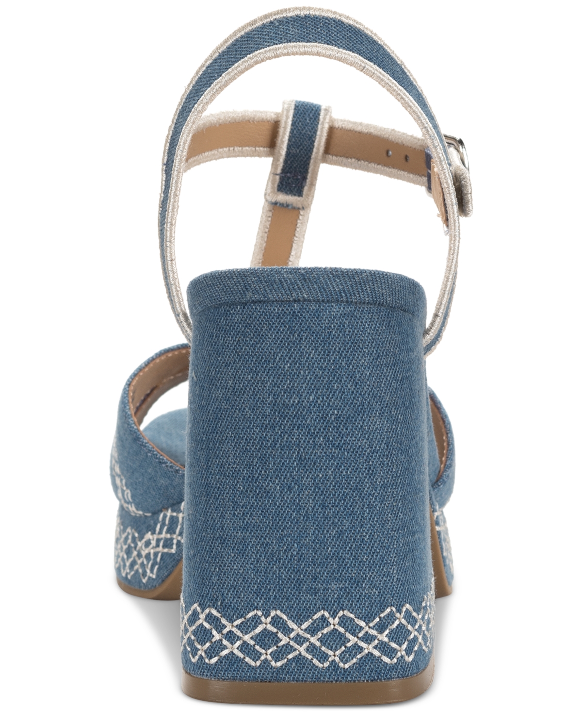 Wild Pair Women's Harperr Platform Sandals, Exclusively At Macy's In Studio Denim