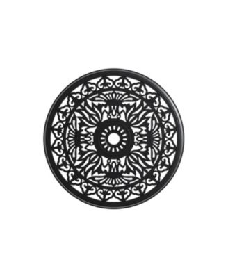 Streamdale 5-pc Cast Aluminum Patio Set, Black Frame, Random Cushions