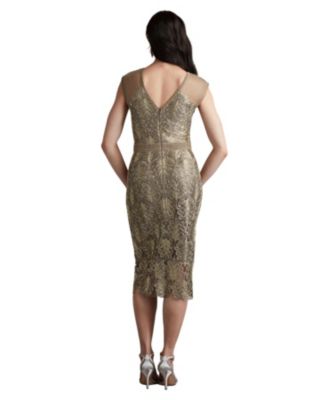 Women's Evonne Sequin Embroidered Dress Smoke Pearl