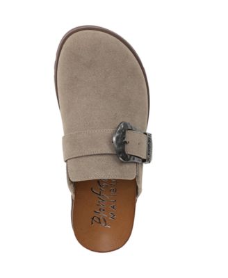 Women's Sienna Round Toe Slip On Flat Clogs