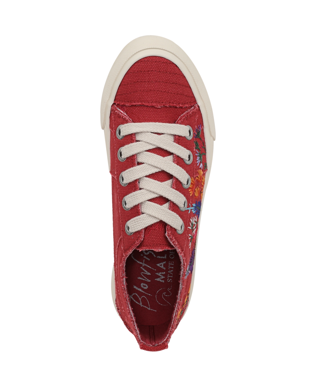 BLOWFISH MALIBU WOMEN'S SADIE-SUN EMBROIDERED LACE UP PLATFORM SNEAKERS 