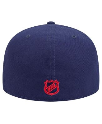 Men's Navy Columbus Blue Jackets Core 59FIFTY Fitted Hat