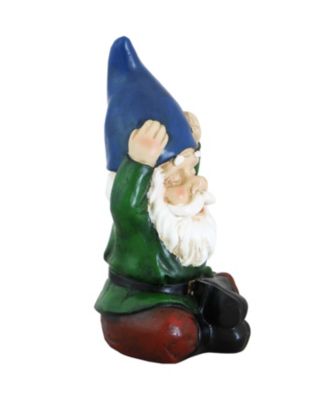 Sage the Yoga Garden Gnome Lightweight Indoor/Outdoor Resin Lawn and Garden Statue - 11" H