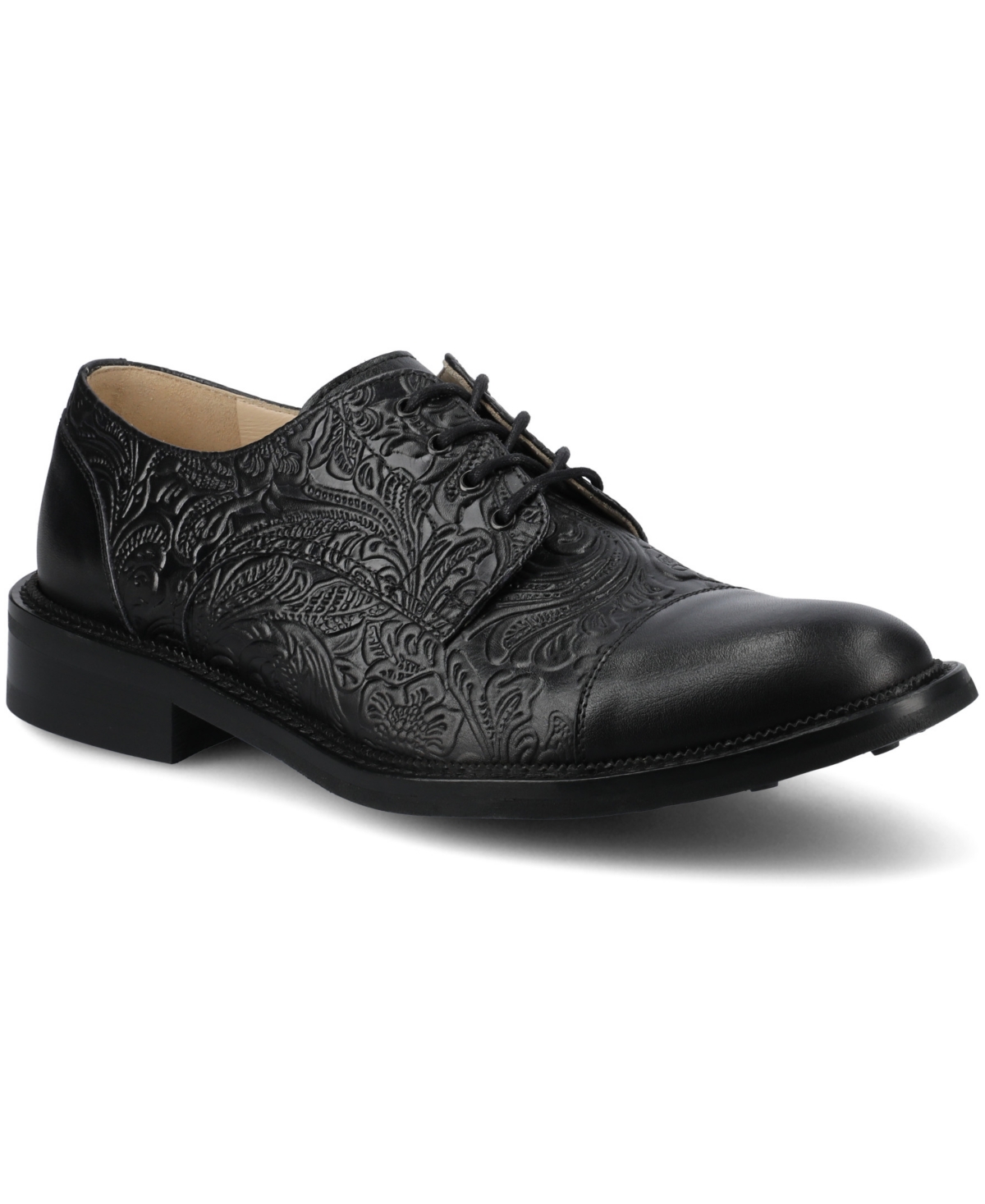 Men's Rome Lace Up Dress Shoe - Noir viejo