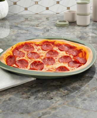Balance 15.75" Stone Ribbed Pizza Tray