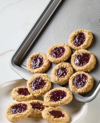 Bakeware 11" x 17" Baking Sheet Pan & Expandable Cooling Rack 3-Pc. Set