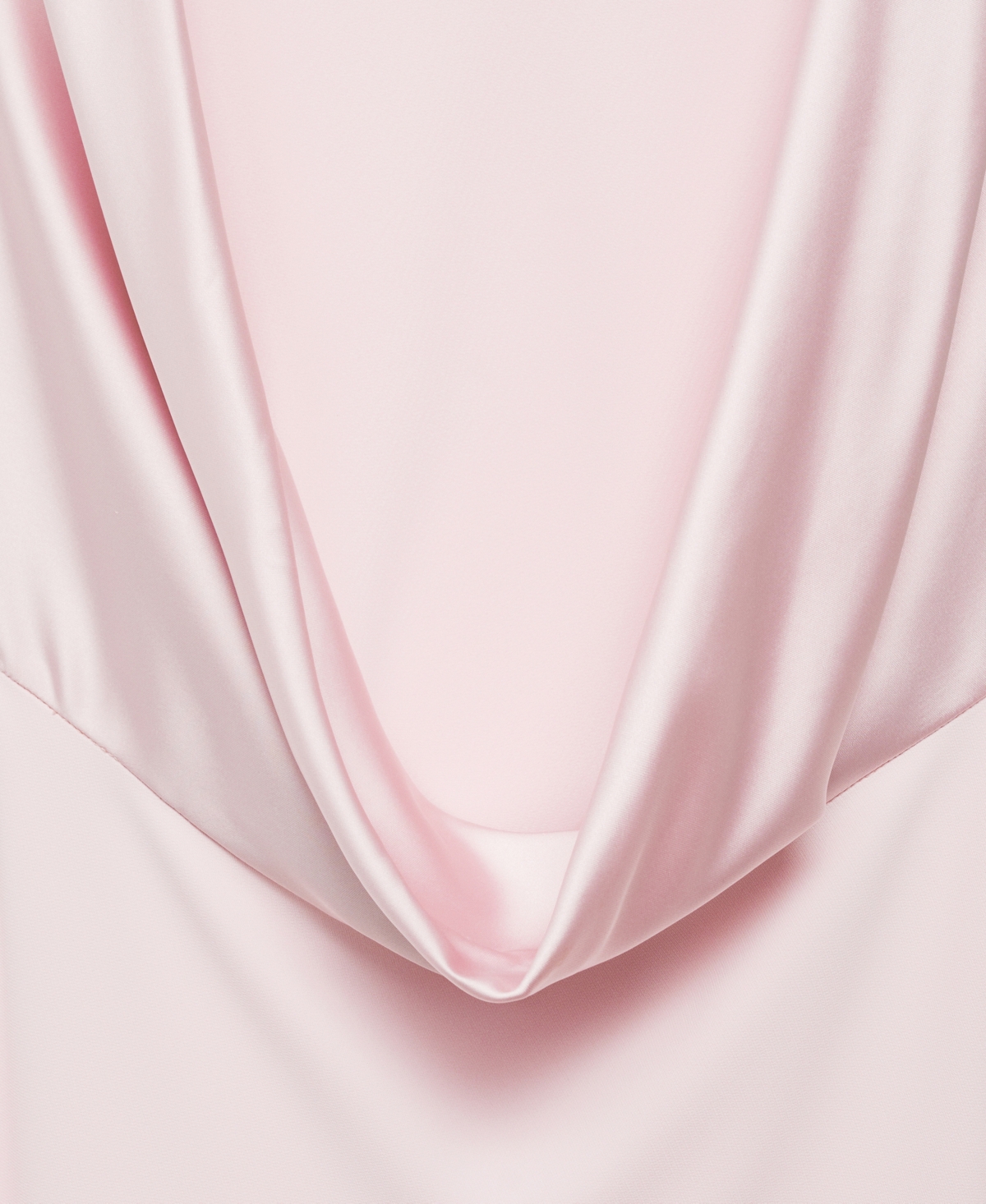 Mango Women's Open Back Satin Dress