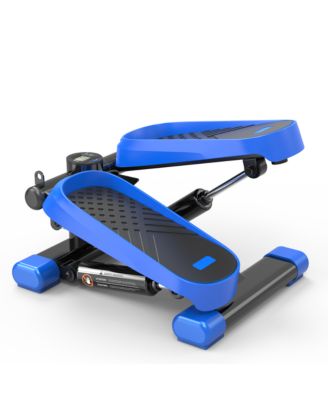 Streamdale Home Office Exercise 330LBS Capacity Mini Stepper with Resistance Bands and LCD Monitor