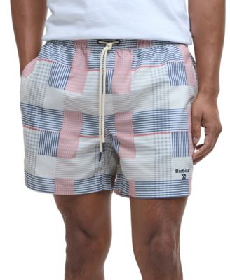 Barbour - Men's Oakshore Patchwork 5" Swim Shorts