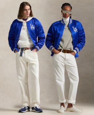 Polo Ralph Lauren ドジャース サテン ジャケット　Mサイズ 限定】ポロ ラルフローレン × LAドジャース サテンジャケット
