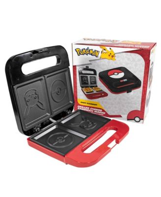 Pokemon Grilled Cheese Maker - Panini Press and Compact Indoor Grill