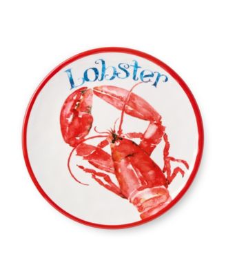 Beach House Lobster Melamine 6-Pc. Salad Plates, Service For 6