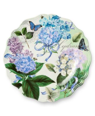 Garden Path Melamine 4-Pc. Dinner Plates, Service For 4