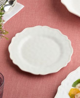 Isabella Crackle Melamine Dinner Plates, Set of 4
