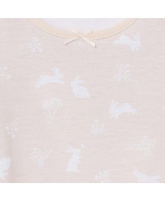 Toddler Girls 2-Pack Short Sleeve Nightgowns, Flamingoes, 5T