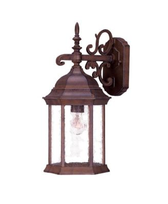 Outdoor Domed Hanging Lantern Wall Light for Gardens and Entryways