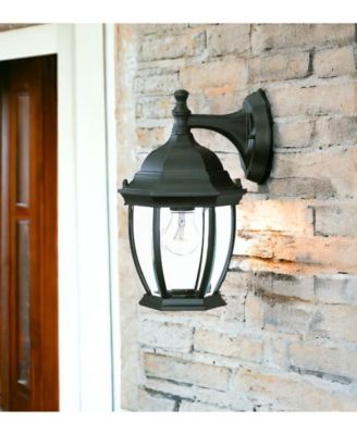 Wide Hanging Lantern Wall Light for Outdoor and Indoor Lighting