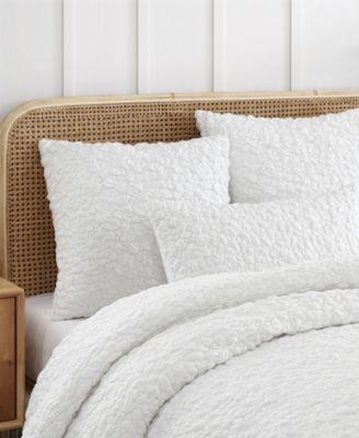 Floral Bubble 2-Pc. Sham Set, European