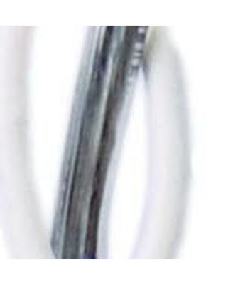 Distressed White Beveled Glass Outdoor Hanging Light