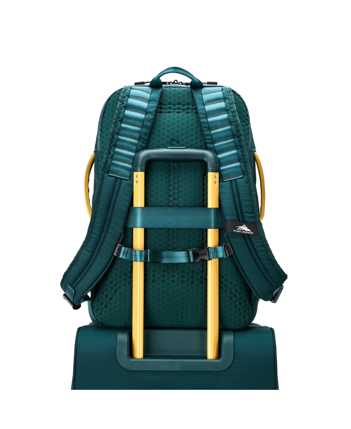 High Sierra 18.5" Hi-life 3-in-1 Convertible Backpack In Green
