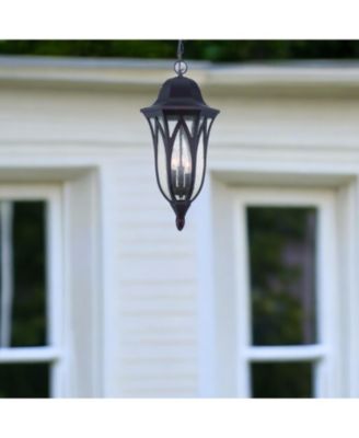 Geometric Glass Ceiling Light Sleek Hanging Fixture for Indoor Use