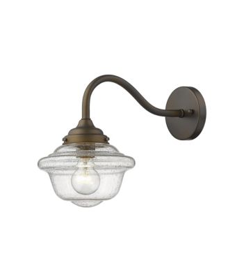 Classic Schoolhouse Wall Sconce for Outdoor Patio and Garage Lighting