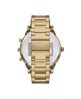 Men's Mr. Daddy Slim Quartz Three-Hand Date Gold Stainless Steel Watch, 54mm