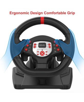 Game Controller Steering Wheel Accelerator pedal Ergonomic Design Comfortable Grip For PC PS3 PS4 Switch Android