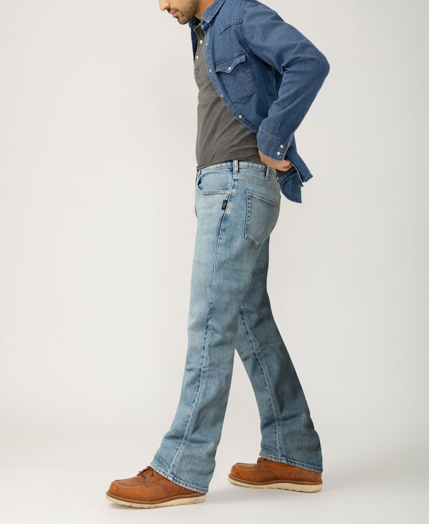 Мужские джинсы Silver Jeans Co. Relaxed Fit Straight Leg — фото 6