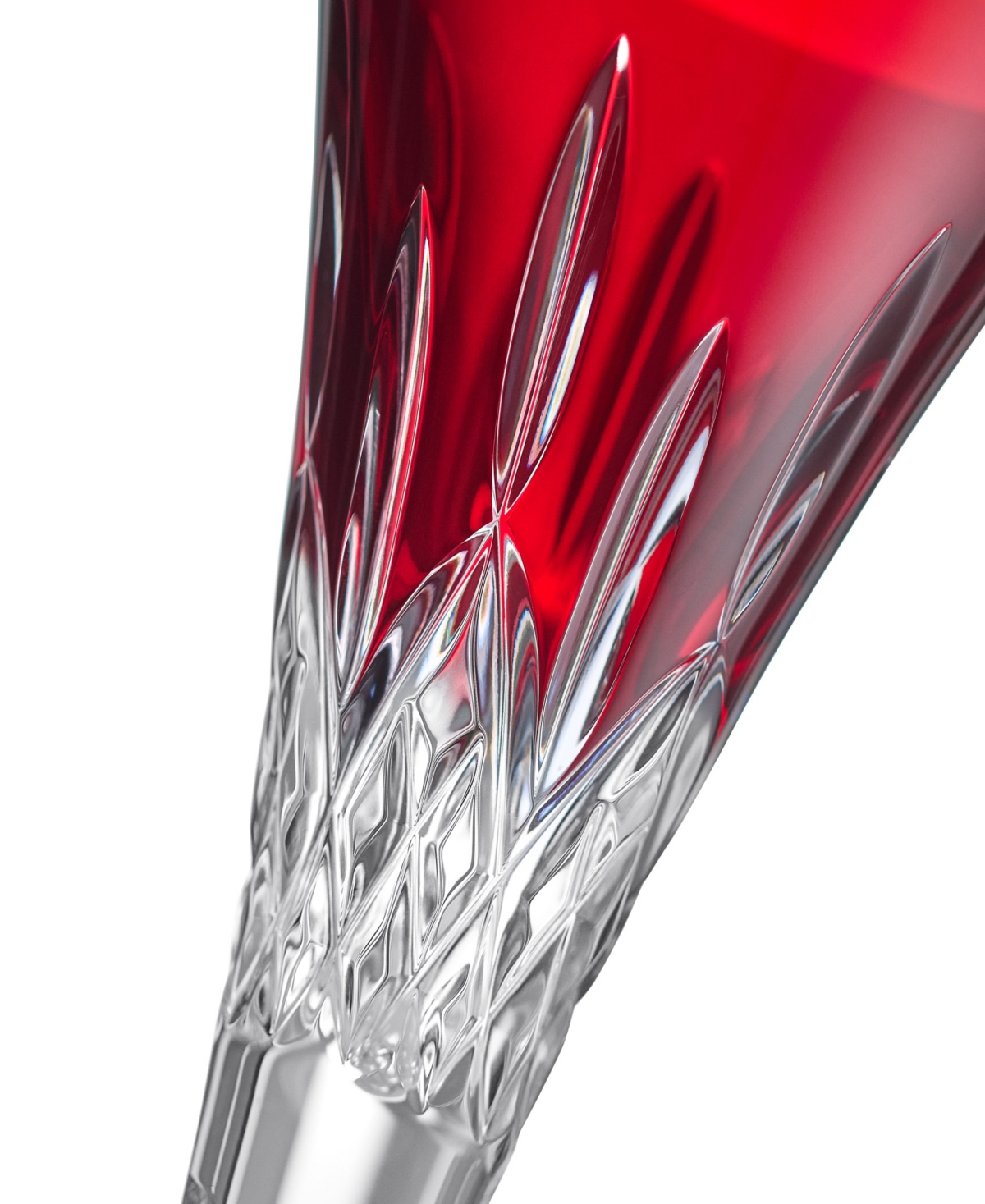 Waterford Lismore Red Toasting Flute, Set Of 2 In Red