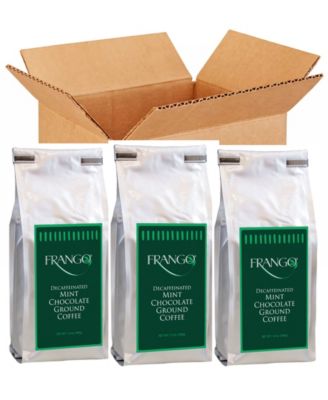 Decaf Chocolate Mint 12 oz Ground Coffee, 3 Pack