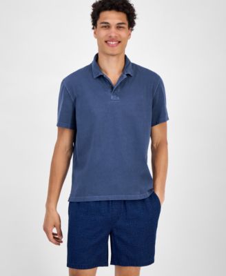 Men's Sun Faded Short Sleeve Polo Shirt, Exclusively at Macy's