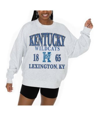 Gameday Couture - Women's Ash Kentucky Wildcats Premium Fleece Pullover Sweatshirt