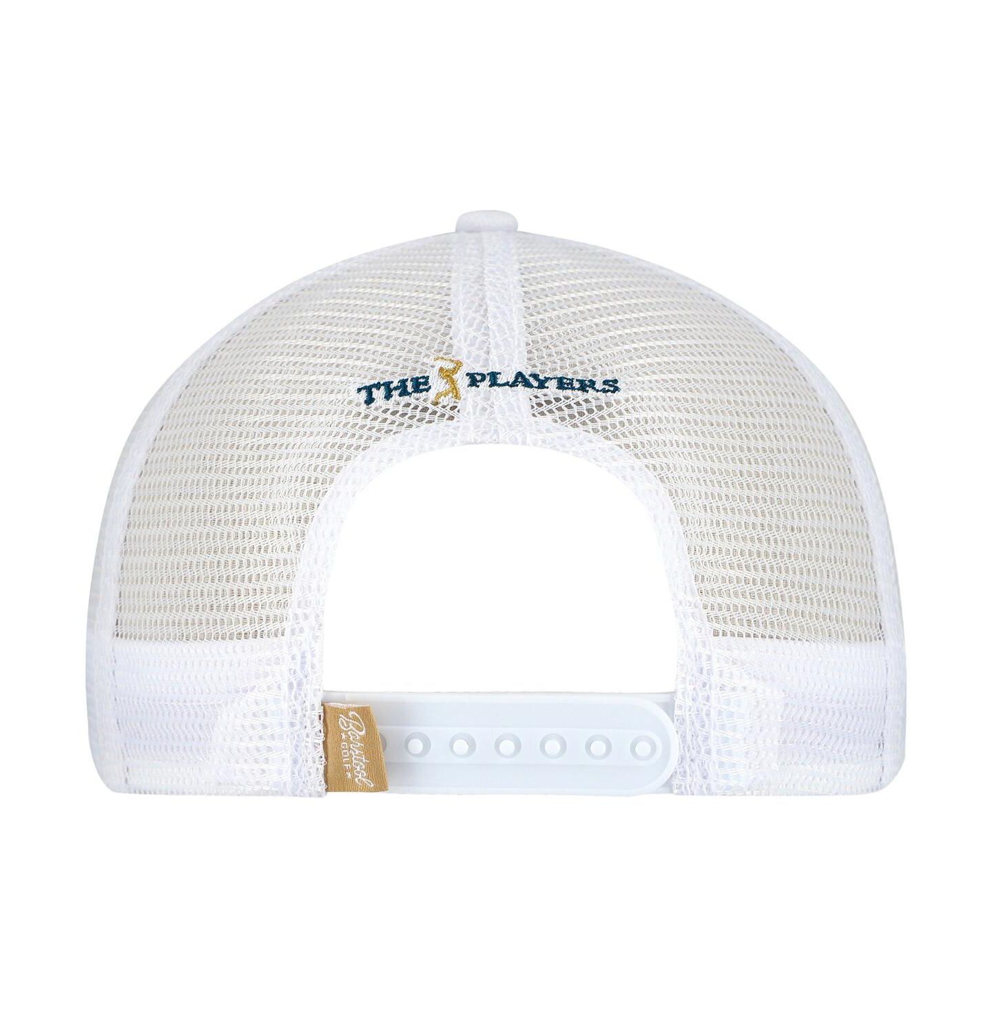 Мужская кепка Barstool Golf White/Tan the Players Nailhead Canvas Rope Adjustable Hat — фото 2
