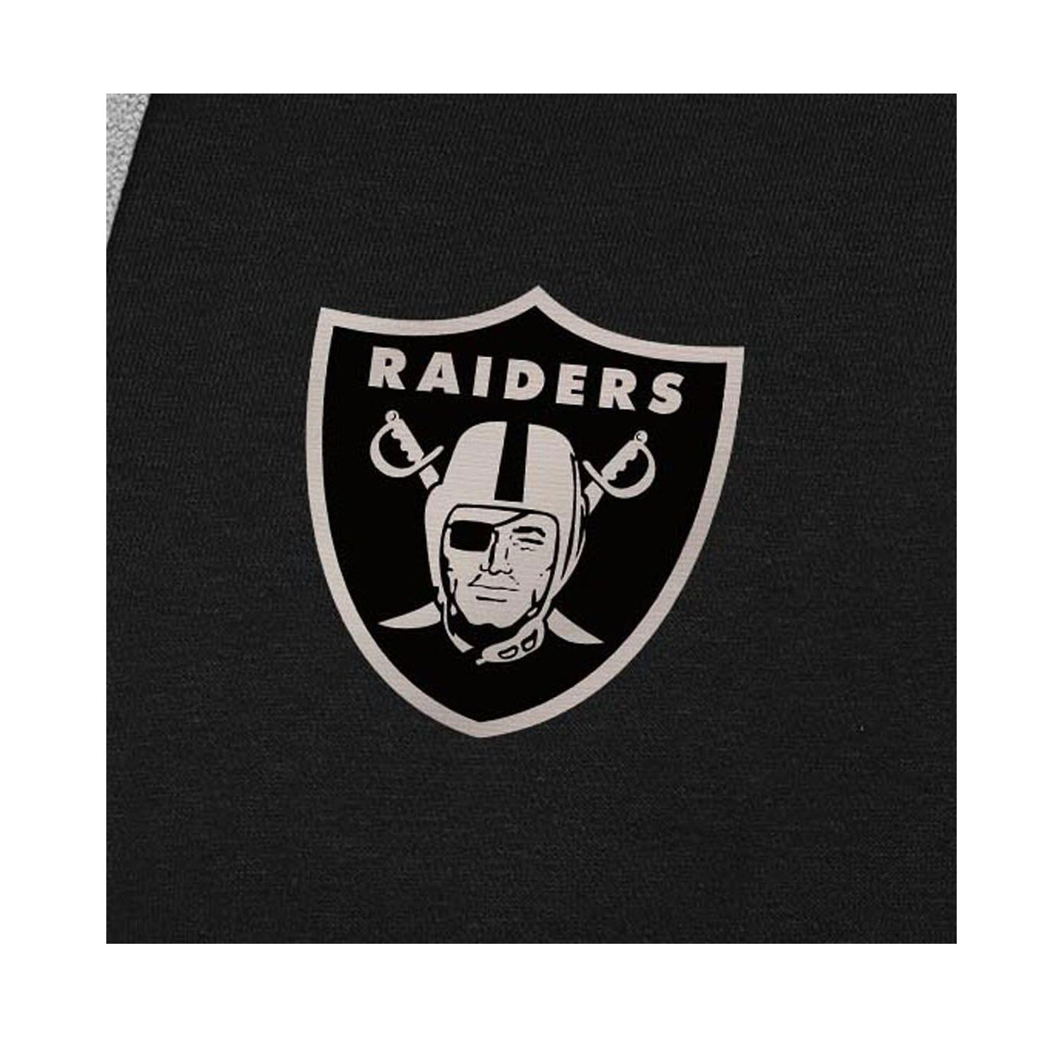 Men's Black Las Vegas Raiders Brushed Carbon Victory Pullover Hoodie