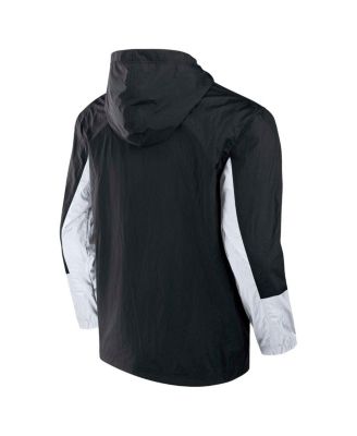 Men's Black Utah Hockey Club Crash the Net Full-Zip Hoodie Jacket