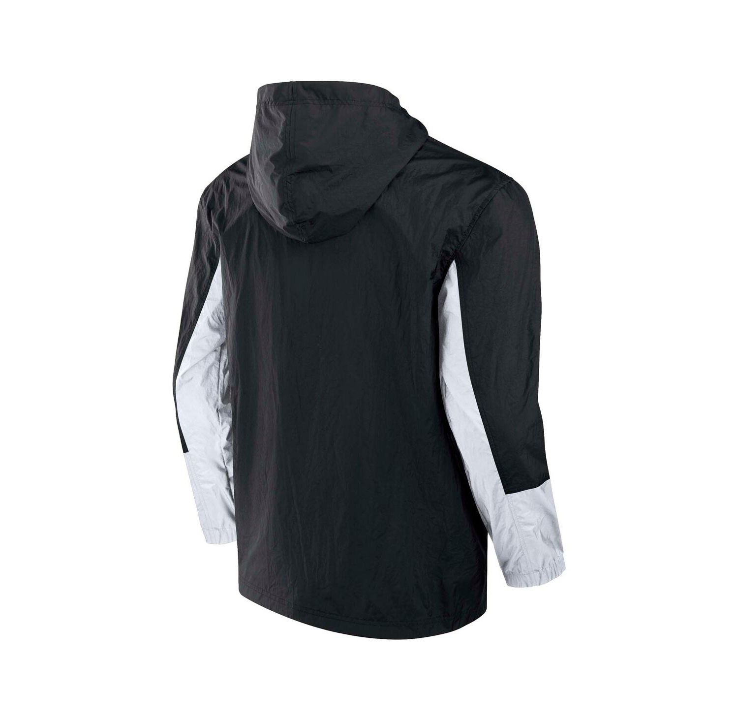 Men's Black Utah Hockey Club Crash the Net Full-Zip Hoodie Jacket