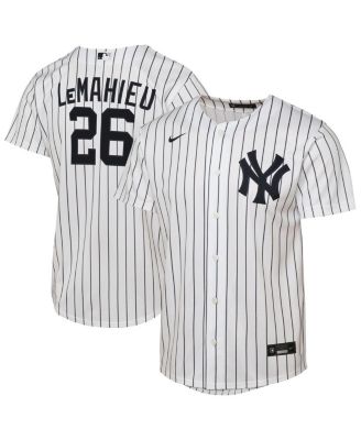 Nike - Big Boys and Girls DJ LeMahieu White New York Yankees Home Replica Player Jersey