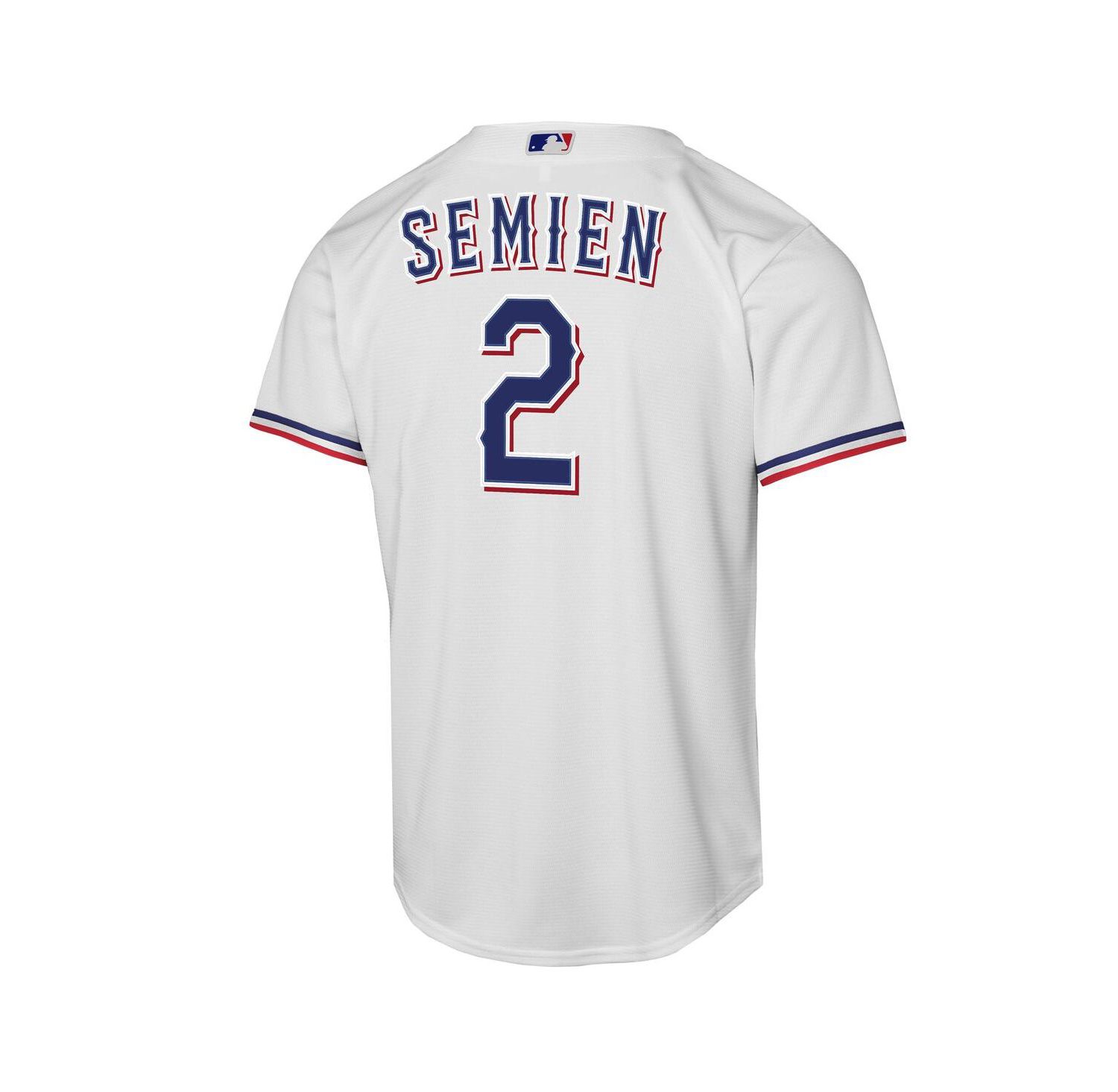 Big Boys and Girls Marcus Semien White Texas Rangers Home Replica Player Jersey