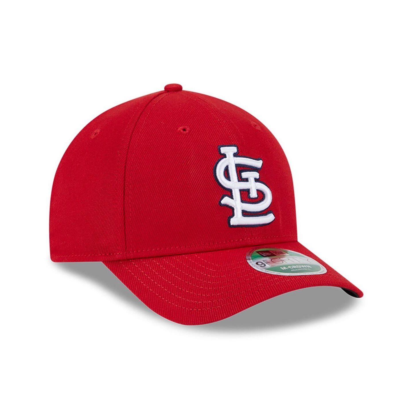 Мужская кепка New Era Red St. Louis Cardinals Player Replica 9FORTY Adjustable Hat — фото 4