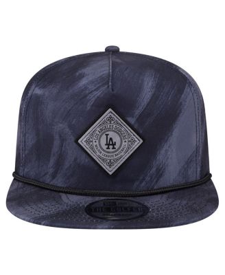 Men's Navy Los Angeles Dodgers Printed Golfer Snapback Hat