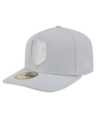 New Era - Men's Gray Vegas Golden Knights Color Pack A-Frame 59FIFTY Fitted Hat