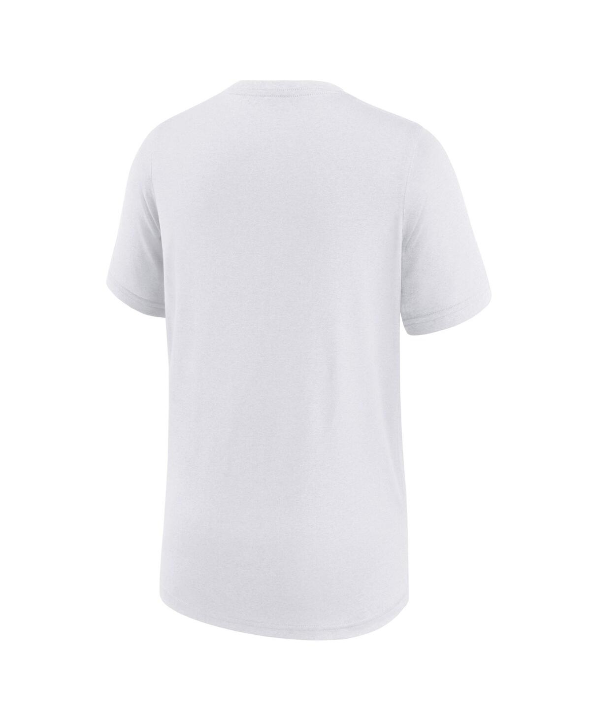 Nike Big Boys And Girls White Los Angeles Dodgers Local Legend T-shirt In White
