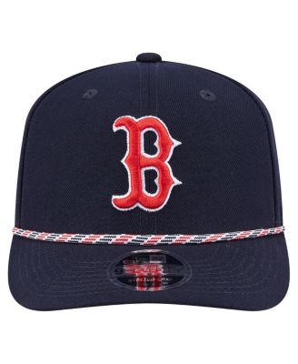 Men's Navy Boston Red Sox Multi-Rope 9SEVENTY Stretch-Snap Hat