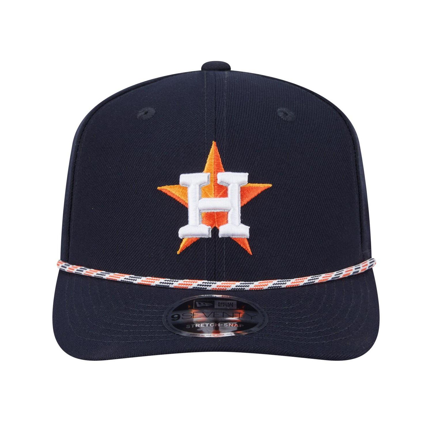 Men's Navy Houston Astros Multi-Rope 9SEVENTY Stretch-Snap Hat