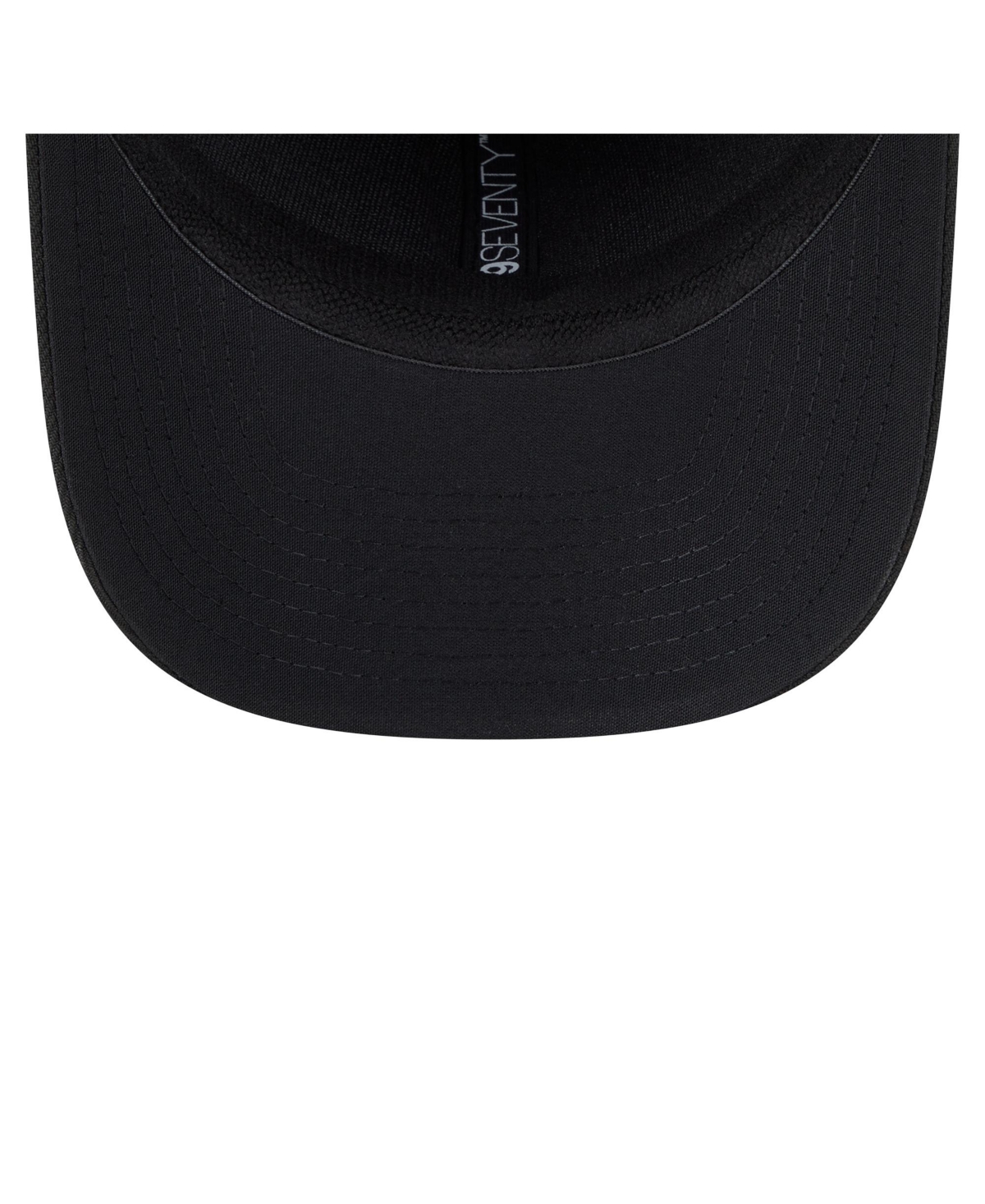 New Era Men's Black Miami Marlins Multi-rope 9seventy Stretch-snap Hat In Black