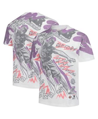 Mitchell & Ness - Men's Vince Carter White 2000 NBA All-Star Game Showstopper T-Shirt
