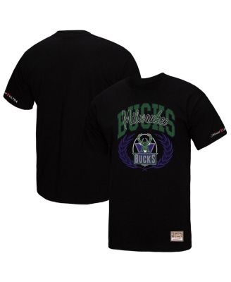 Mitchell & Ness - Men's Black Milwaukee Bucks NBA x Michelob Ultra Rewind II T-Shirt