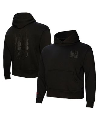 Mitchell & Ness - Women's Black LA28 French Terry Pullover Hoodie