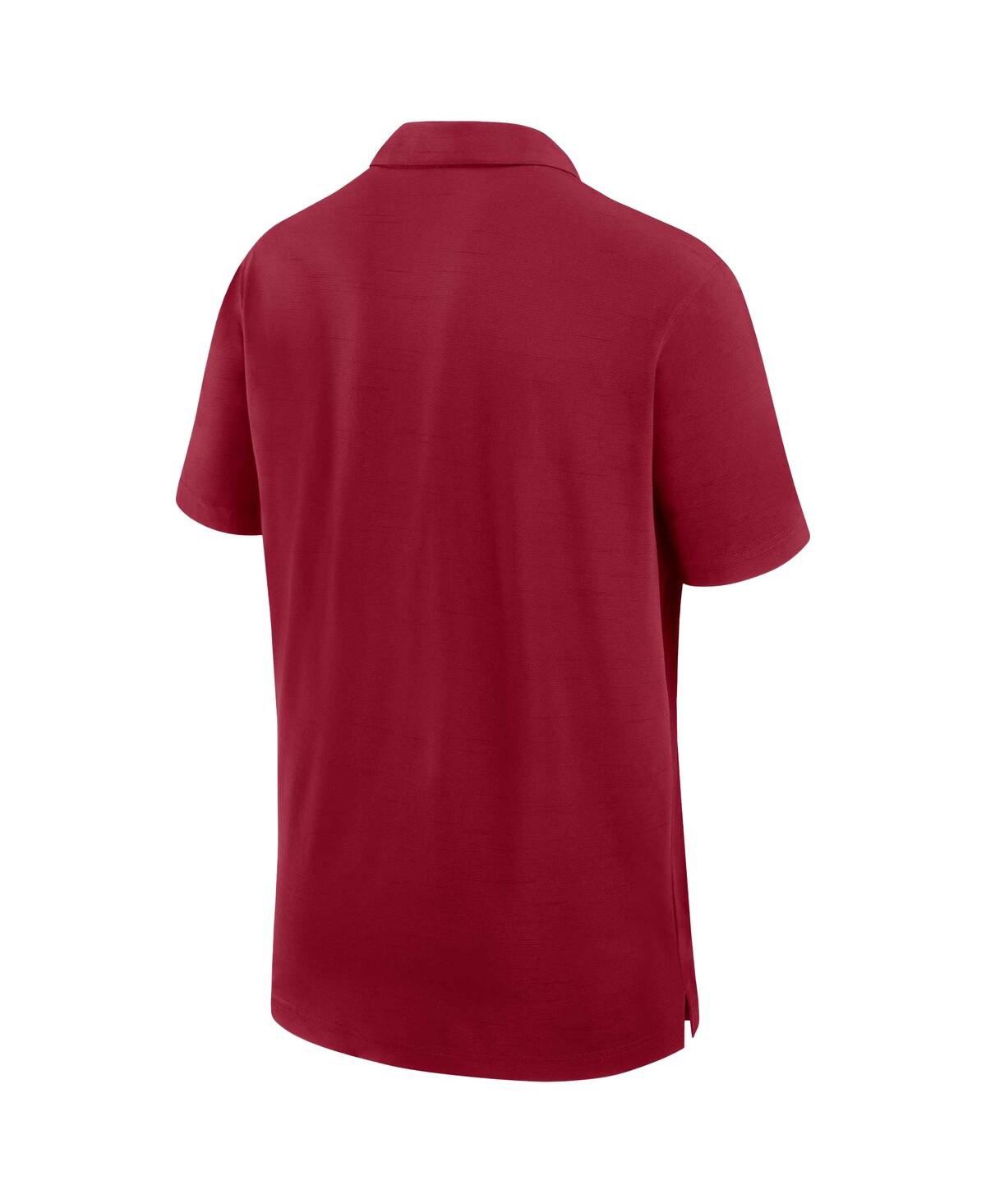 Nike Crimson Washington State Cougars Victory Solid Performance Polo In Crimson